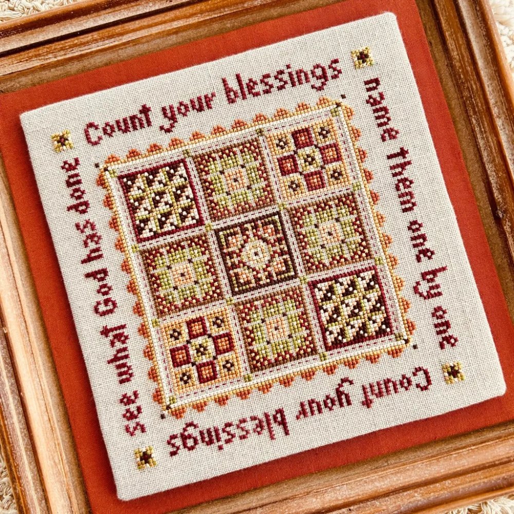 (image for) Upcoming Release: Count Your Blessings Cross Stitch Chart